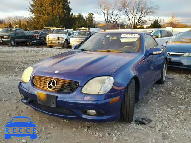 2002 MERCEDES-BENZ SLK 320 WDBKK65F82F249356 зображення 1