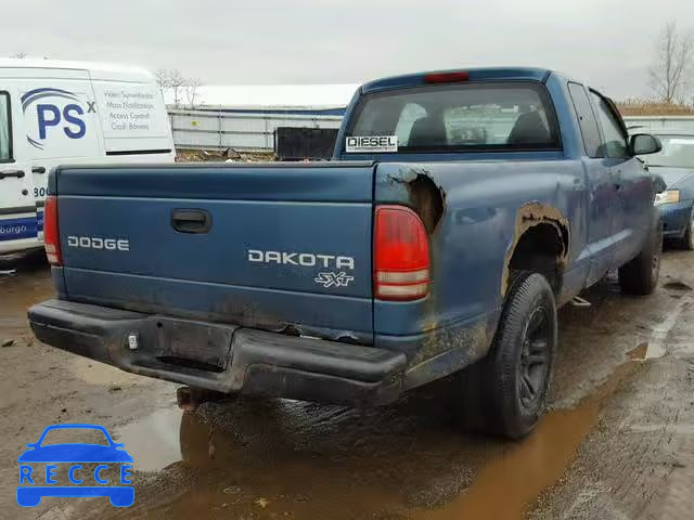 2003 DODGE DAKOTA SXT 1D7HL12XX3S190317 Bild 3