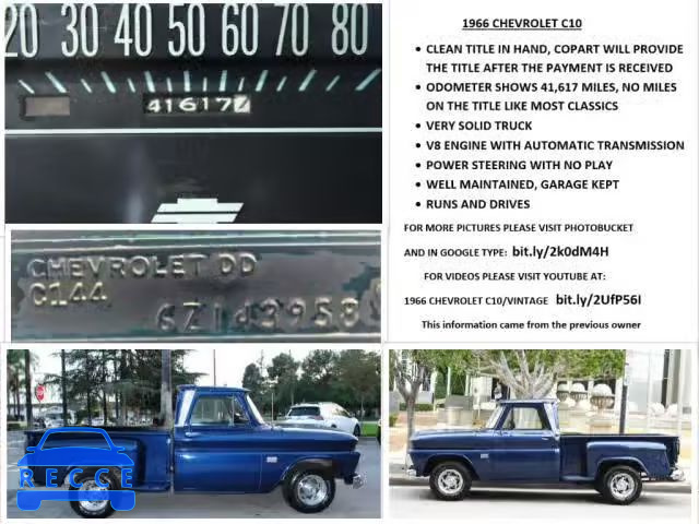 1966 CHEVROLET C-10 C1446Z143958 image 9