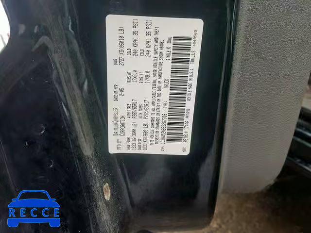 2005 DODGE DAKOTA LAR 1D3HW52N85S267316 image 9