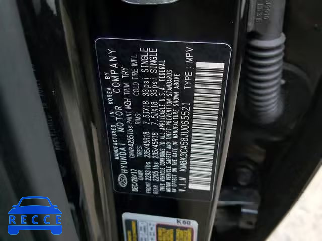 2018 HYUNDAI KONA LIMIT KM8K3CA58JU065521 Bild 9