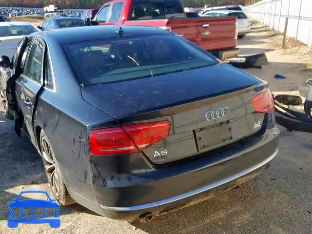 2011 AUDI A8 QUATTRO WAUAVAFD4BN001032 image 2