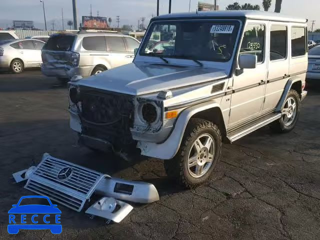 2002 MERCEDES-BENZ G 500 WDCYR49E42X128499 image 1