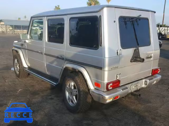 2002 MERCEDES-BENZ G 500 WDCYR49E42X128499 image 2