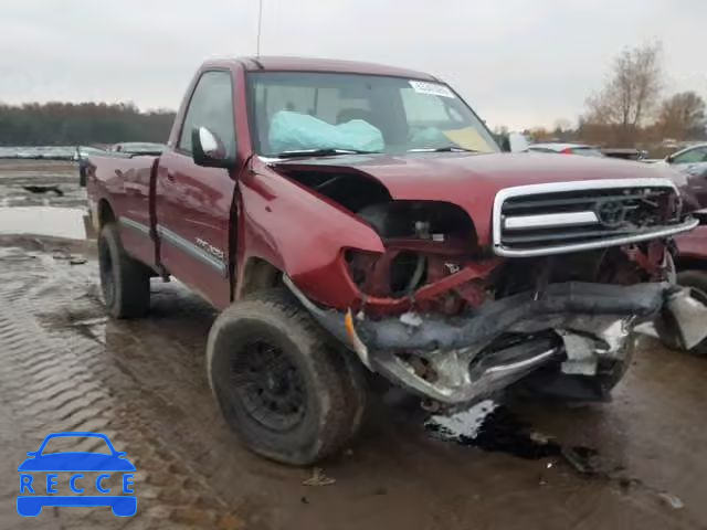 2002 TOYOTA TUNDRA SR5 5TBKT44112S288937 зображення 0