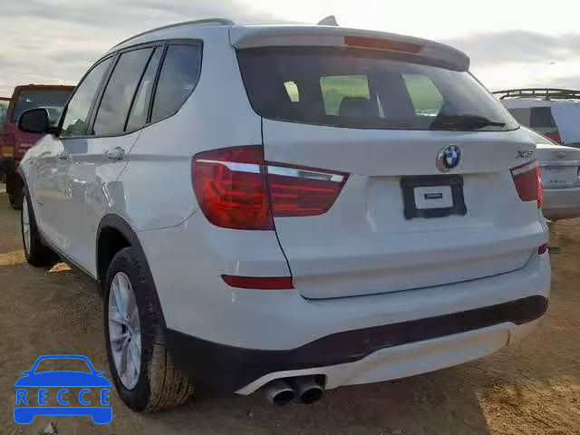 2017 BMW X3 SDRIVE2 5UXWZ7C36H0X40564 image 2