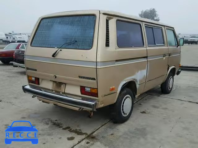 1986 VOLKSWAGEN VANAGON BU WV2YB0257GH045326 image 3