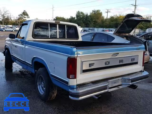 1983 FORD F100 1FTCF10F7DNA35987 image 2