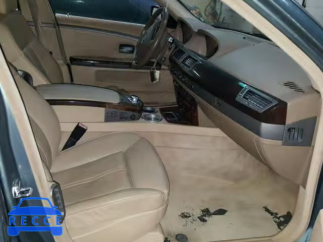 2005 BMW 760 LI WBAGN83505DK11346 image 4