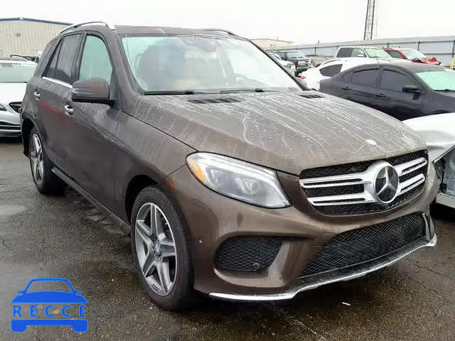 2017 MERCEDES-BENZ GLE 400 4M 4JGDA5GBXHA888406 зображення 0