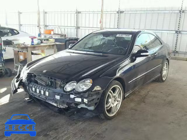 2008 MERCEDES-BENZ CLK 550 WDBTJ72H98F240404 image 1