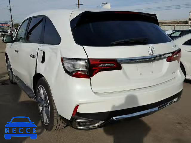 2018 ACURA MDX TECHNO 5J8YD4H53JL005807 image 2