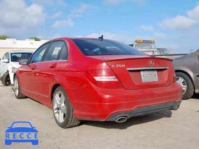 2012 MERCEDES-BENZ C 350 WDDGF5HB3CR228080 image 2