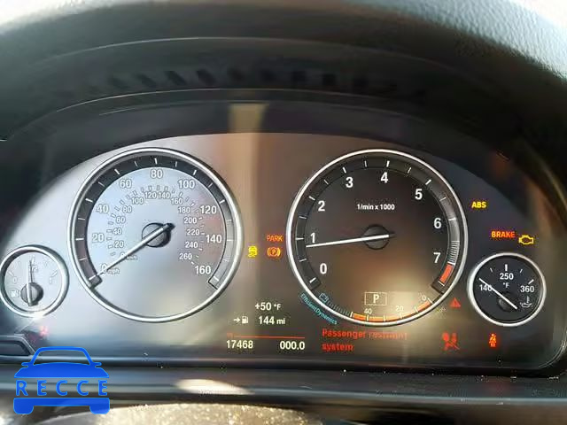 2015 BMW 550 I WBAKN9C5XFD682440 зображення 8