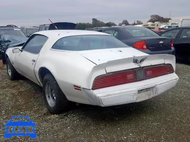 1979 PONTIAC FIREBIRD 2T87G9L192980 зображення 1