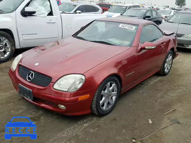 2004 MERCEDES-BENZ SLK 230 KO WDBKK49F94F300364 зображення 1