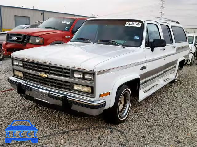 1991 CHEVROLET SUBURBAN R 1GBER16K7MF133100 image 1