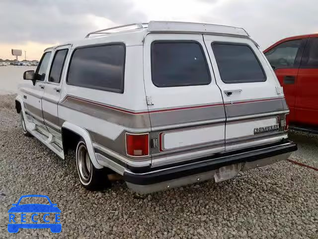 1991 CHEVROLET SUBURBAN R 1GBER16K7MF133100 зображення 2