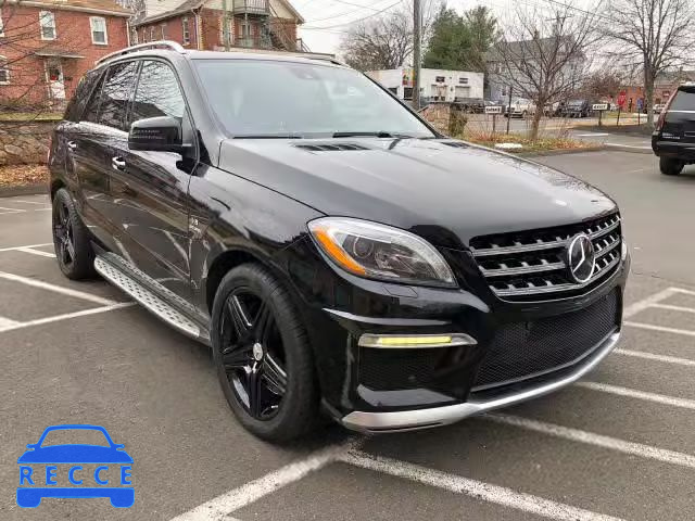 2013 MERCEDES-BENZ ML 63 AMG 4JGDA7EBXDA136925 зображення 0