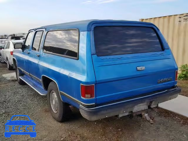 1991 CHEVROLET SUBURBAN R 1GNGR26N3MF117570 зображення 2