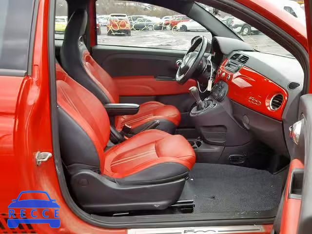 2014 FIAT 500 ABARTH 3C3CFFFH9ET209232 зображення 4