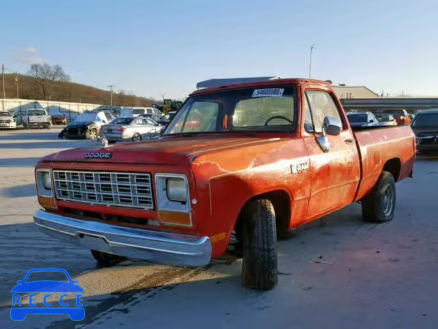 1985 DODGE D-SERIES D 1B7FD14H7FS567288 зображення 1