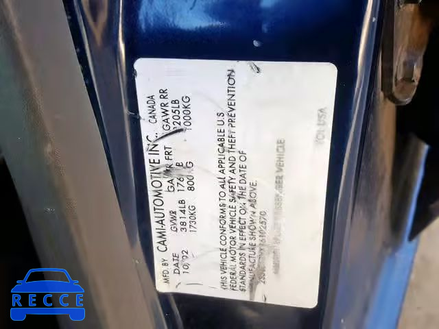 2003 SUZUKI VITARA JLS 2S3TE52VX36102570 Bild 9