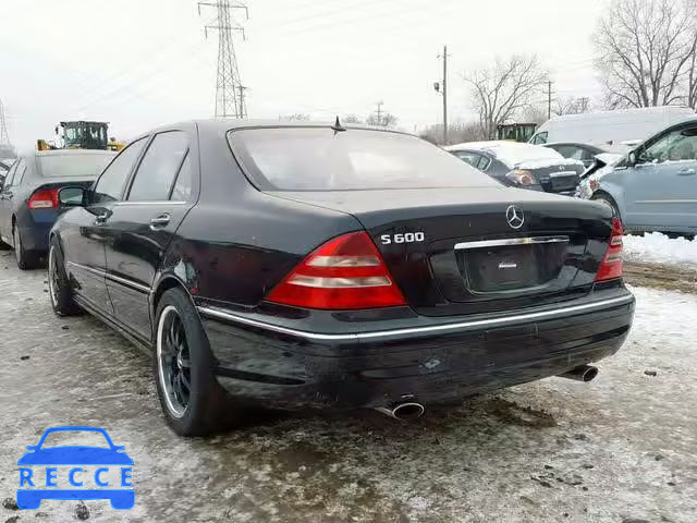 2001 MERCEDES-BENZ S 600 WDBNG78J81A150195 image 2