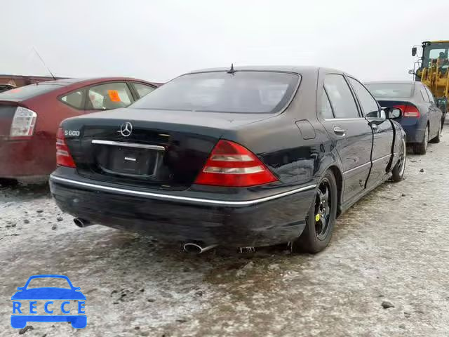 2001 MERCEDES-BENZ S 600 WDBNG78J81A150195 image 3