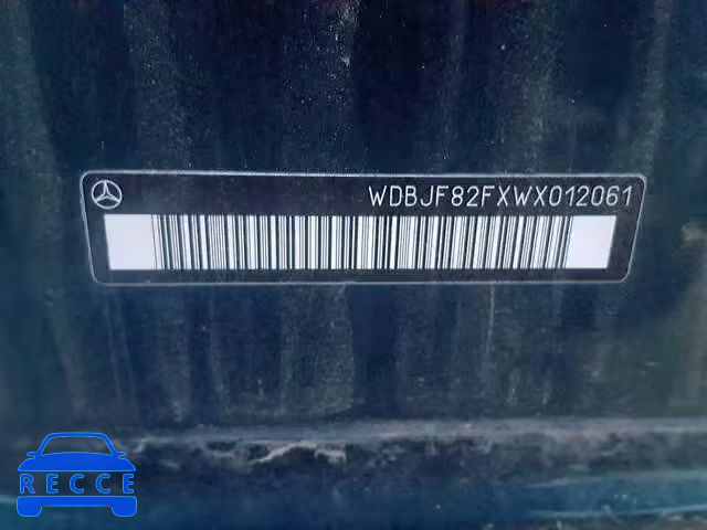 1998 MERCEDES-BENZ E 320 4MAT WDBJF82FXWX012061 image 9