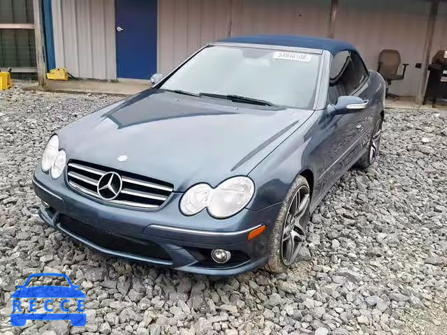 2007 MERCEDES-BENZ CLK 550 WDBTK72F47T081237 image 1