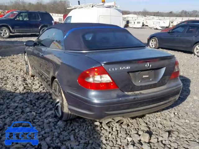 2007 MERCEDES-BENZ CLK 550 WDBTK72F47T081237 image 2