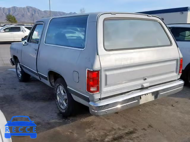 1988 DODGE RAMCHARGER 3B4GD02Y8JM826029 image 2