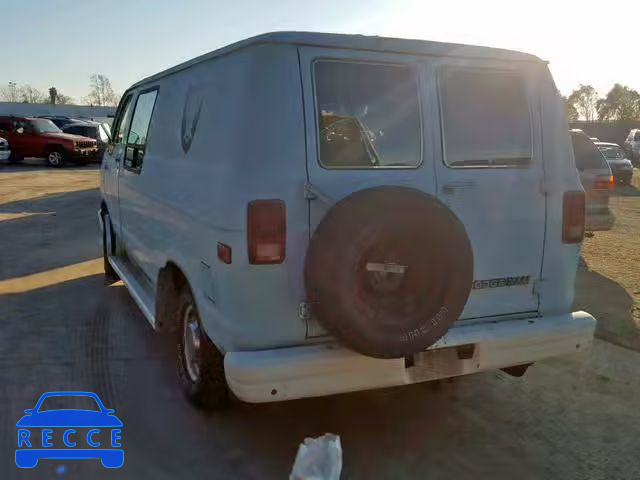 1987 DODGE RAM VAN B2 2B7HB23TXHK253822 зображення 2