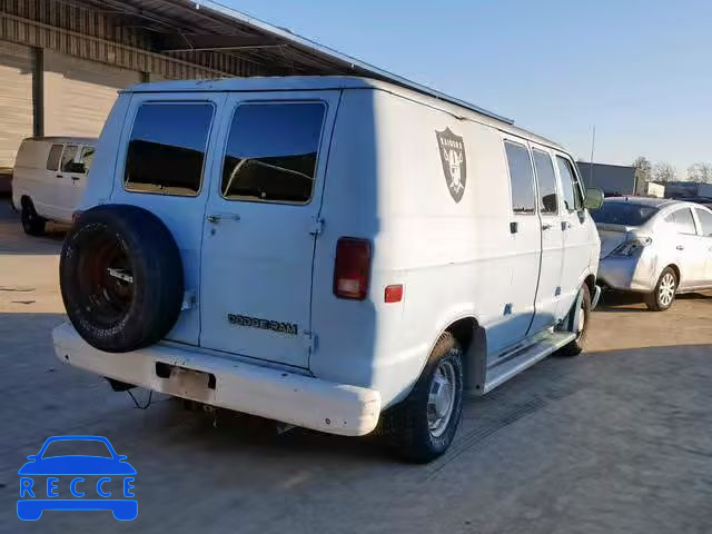 1987 DODGE RAM VAN B2 2B7HB23TXHK253822 Bild 3