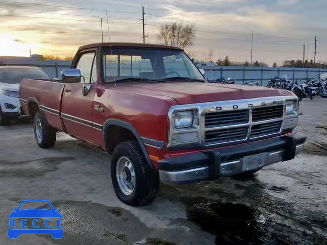 1992 DODGE W-SERIES W 1B7HM16Y5NS624298 image 0