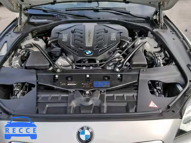 2014 BMW 650 I WBA6B2C52ED129622 image 6
