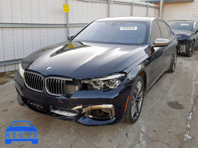 2018 BMW M760 XI WBA7H6C56JG614834 image 1