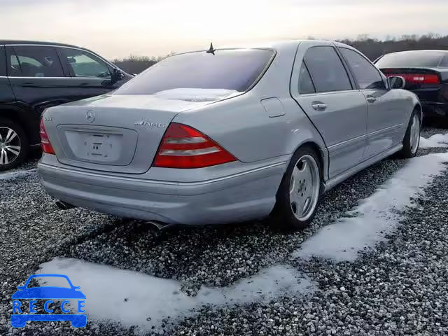 2002 MERCEDES-BENZ S 55 AMG WDBNG73J62A266357 image 3