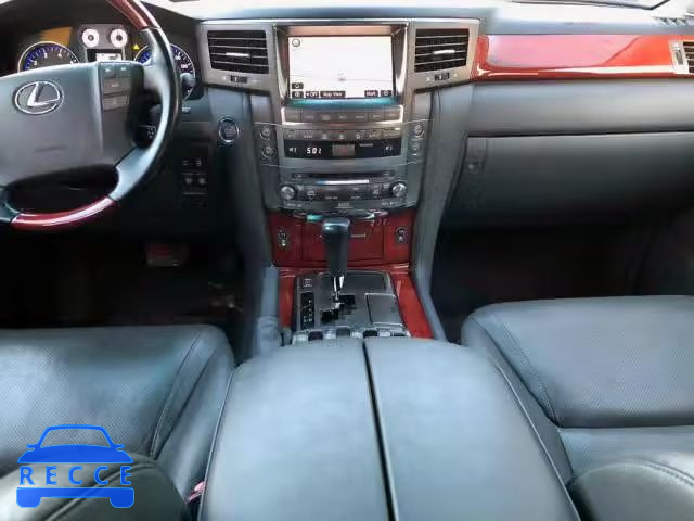 2009 LEXUS LX 570 JTJHY00W494021534 image 4