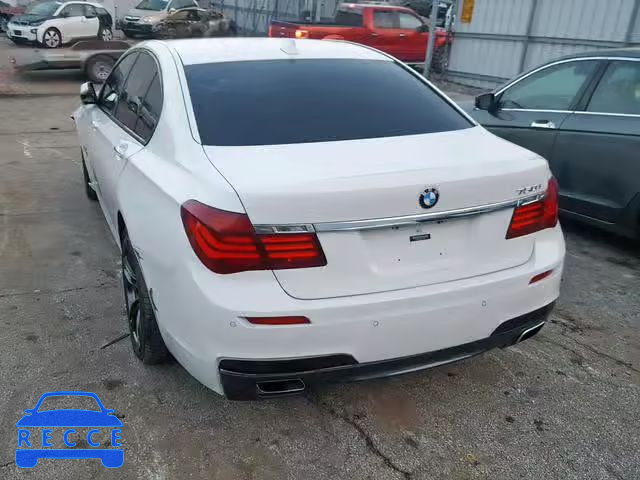 2014 BMW 750 I WBAYA8C51ED228222 зображення 2
