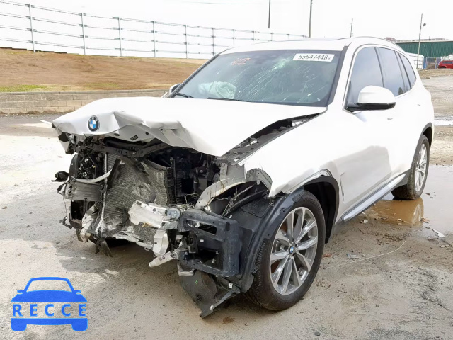 2019 BMW X3 SDRIVE3 5UXTR7C50KLE94401 image 1