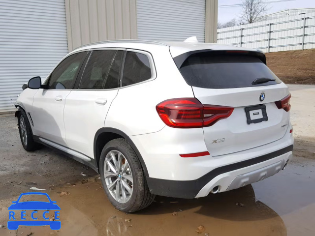 2019 BMW X3 SDRIVE3 5UXTR7C50KLE94401 image 2