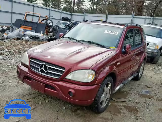 2000 MERCEDES-BENZ ML 55 4JGAB74E5YA172426 image 1