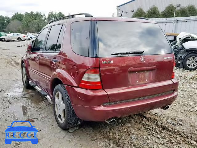 2000 MERCEDES-BENZ ML 55 4JGAB74E5YA172426 image 2