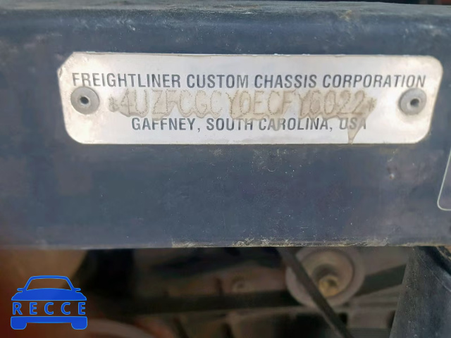 2014 FREIGHTLINER CHASSIS XC 4UZFCGCY0ECFY6022 image 9