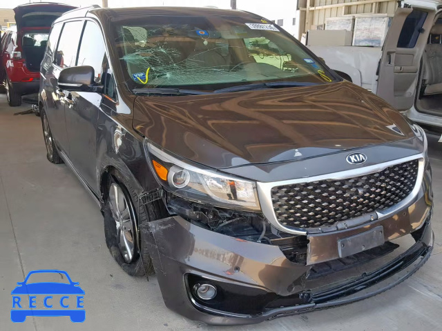 2016 KIA SEDONA SXL KNDME5C16G6117528 Bild 0