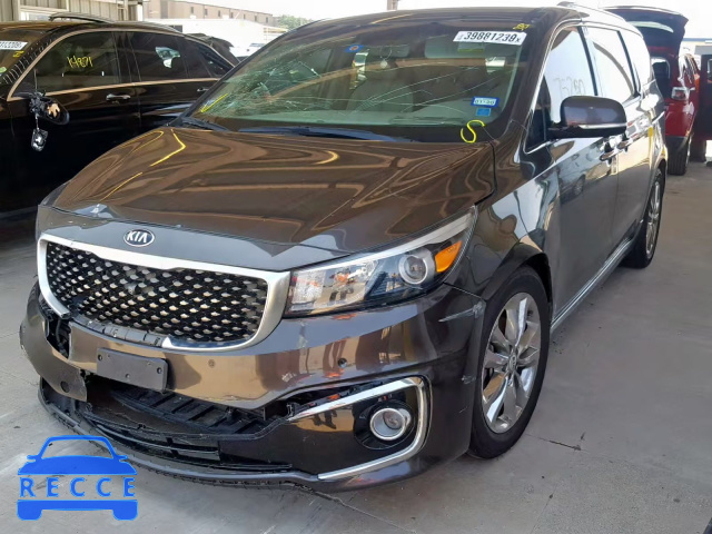 2016 KIA SEDONA SXL KNDME5C16G6117528 зображення 1