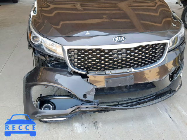 2016 KIA SEDONA SXL KNDME5C16G6117528 image 8