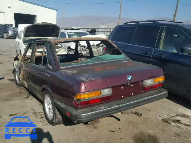 1986 BMW 528 E AUTO WBADK8308G9703953 зображення 2